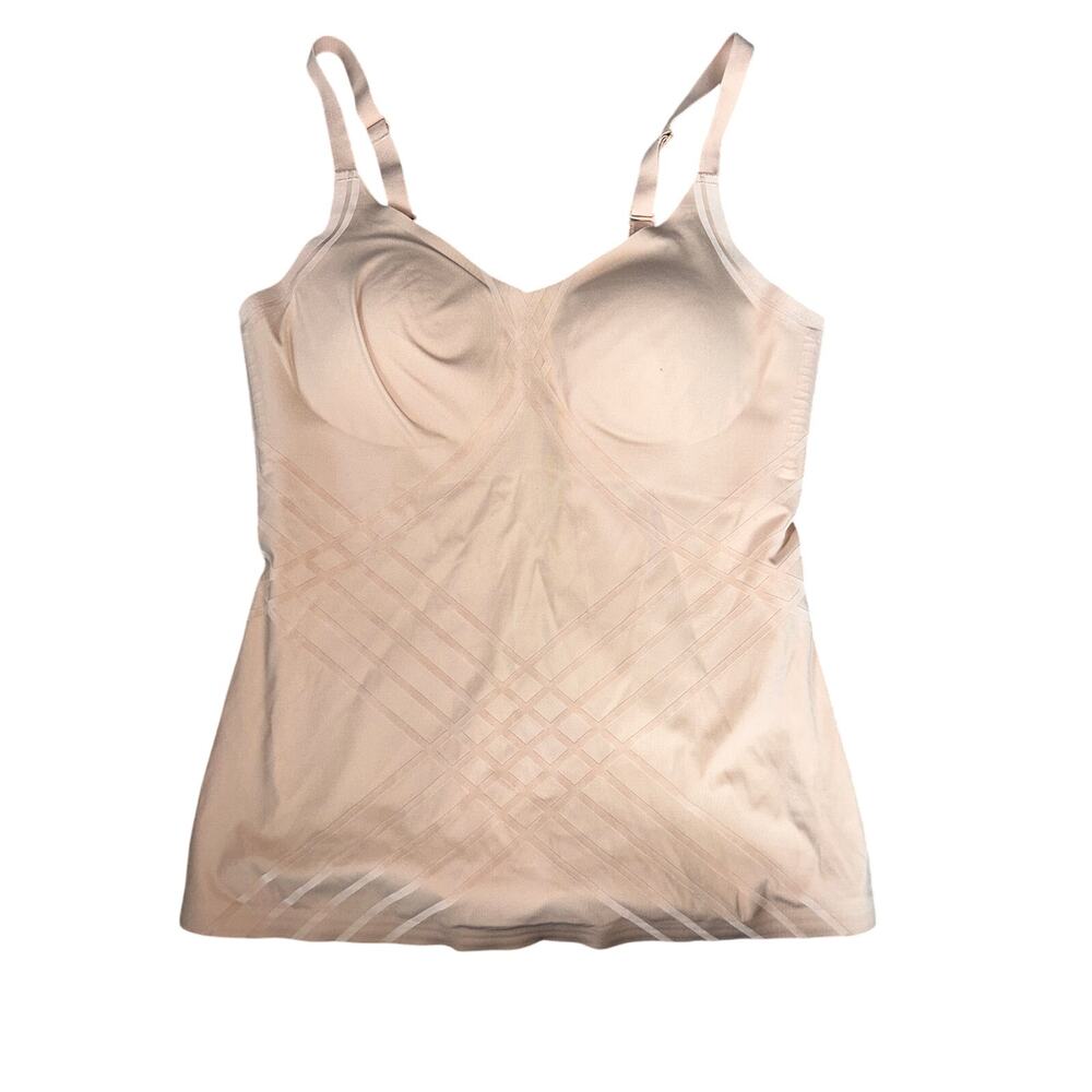 NWOT HoneyLove LiftWear Tank Nude Size Medium MSRP $84